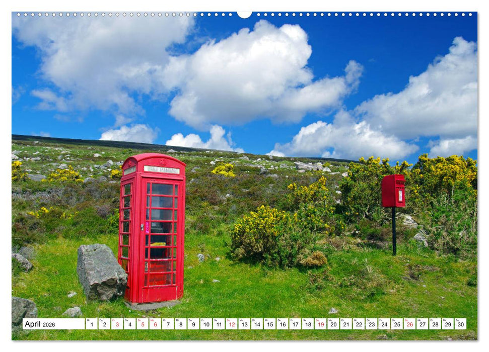 Schottland - Der Norden Großbritanniens (CALVENDO Wandkalender 2026)