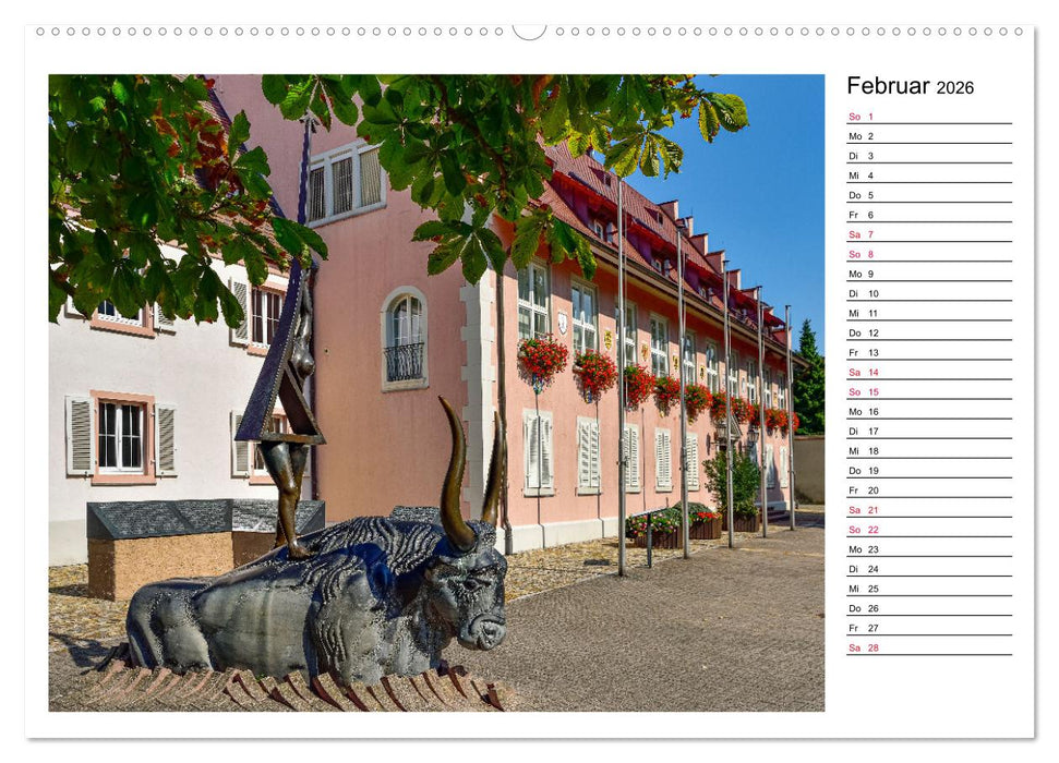 Europastadt Breisach am Rhein (CALVENDO Wandkalender 2026)