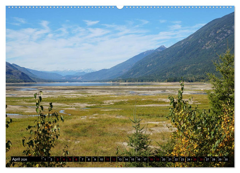 Kanadas British Columbia - Herbstzeit (CALVENDO Wandkalender 2026)