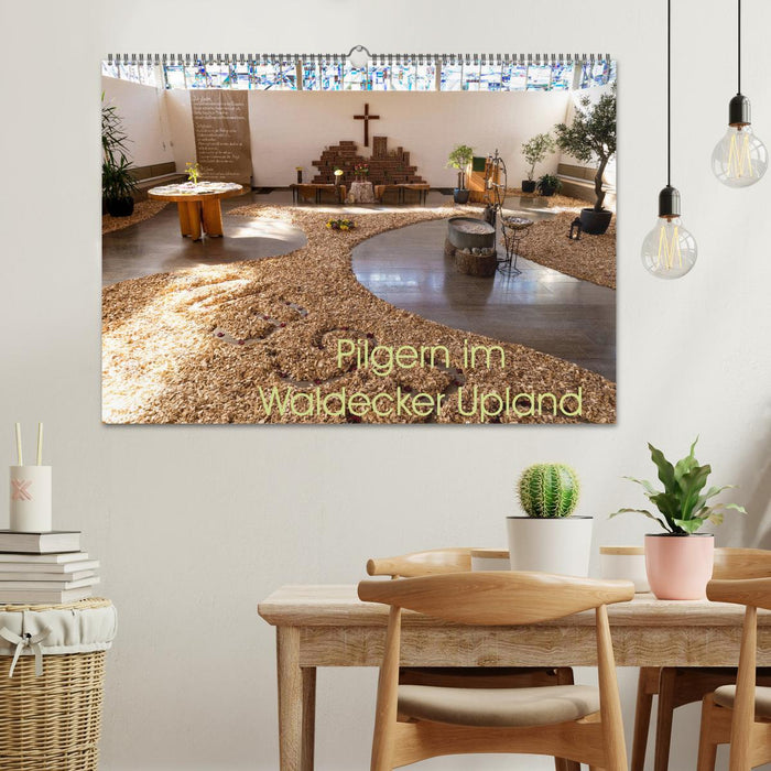 Pilgern im Waldecker Upland (CALVENDO Wandkalender 2026)