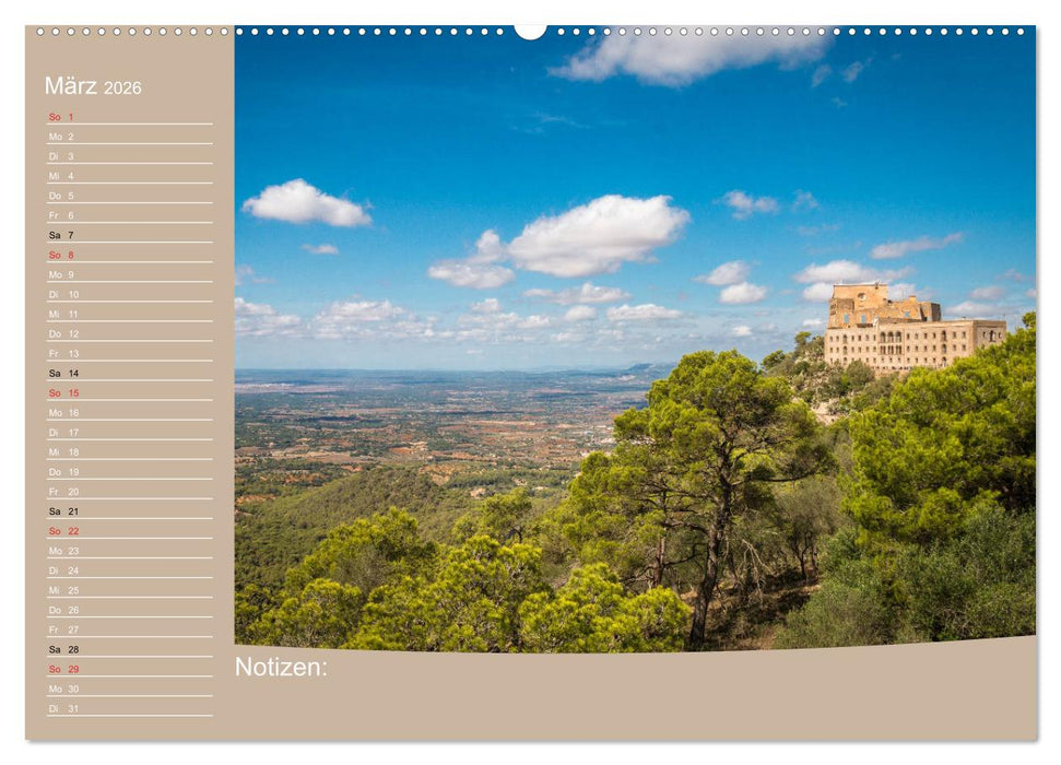 Im Osten von Mallorca (CALVENDO Wandkalender 2026)