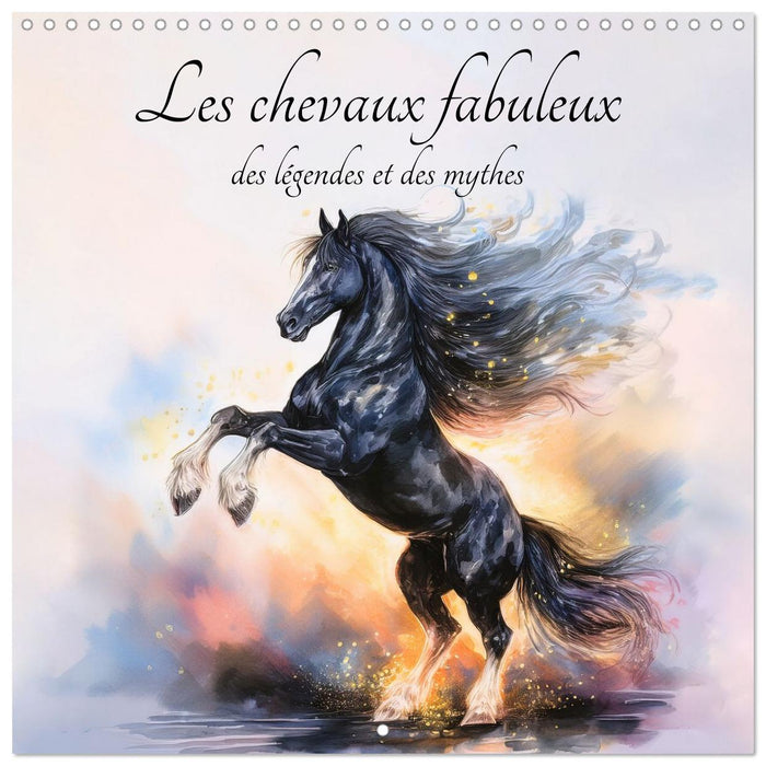 Les chevaux fabuleux des légendes et des mythes (CALVENDO Calendrier mensuel 2026)