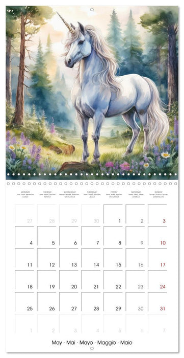 Les chevaux fabuleux des légendes et des mythes (CALVENDO Calendrier mensuel 2026)