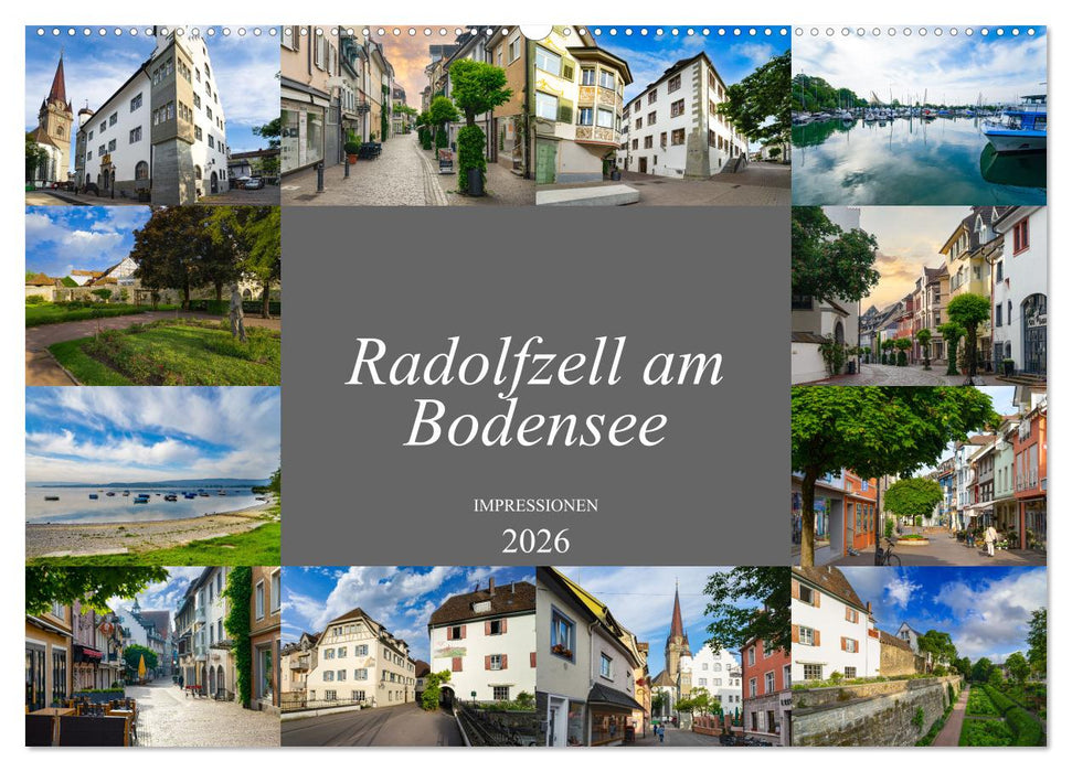 Radolfzell am Bodensee - Impressionen (CALVENDO Wandkalender 2026)