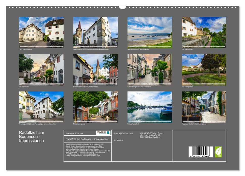 Radolfzell am Bodensee - Impressionen (CALVENDO Wandkalender 2026)