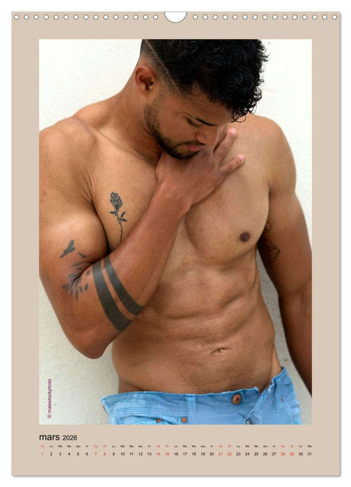 Torses - Hommes (CALVENDO Calendrier mensuel 2026)