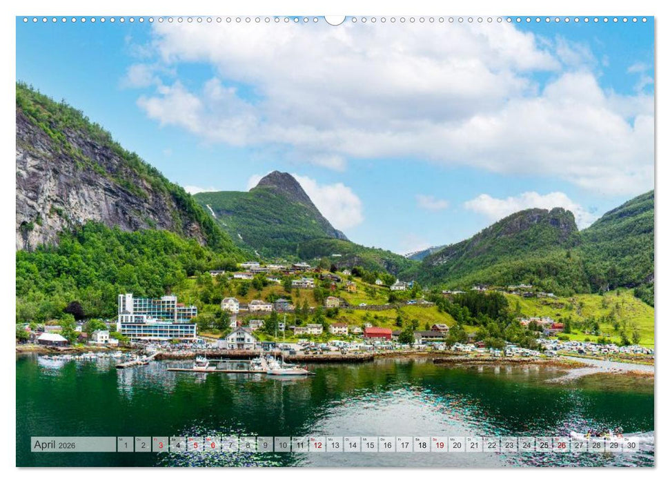 Fjorde & Felsen – Norwegens wilde Seele (CALVENDO Wandkalender 2026)