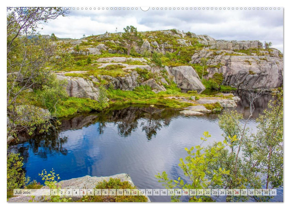 Fjorde & Felsen – Norwegens wilde Seele (CALVENDO Premium Wandkalender 2026)