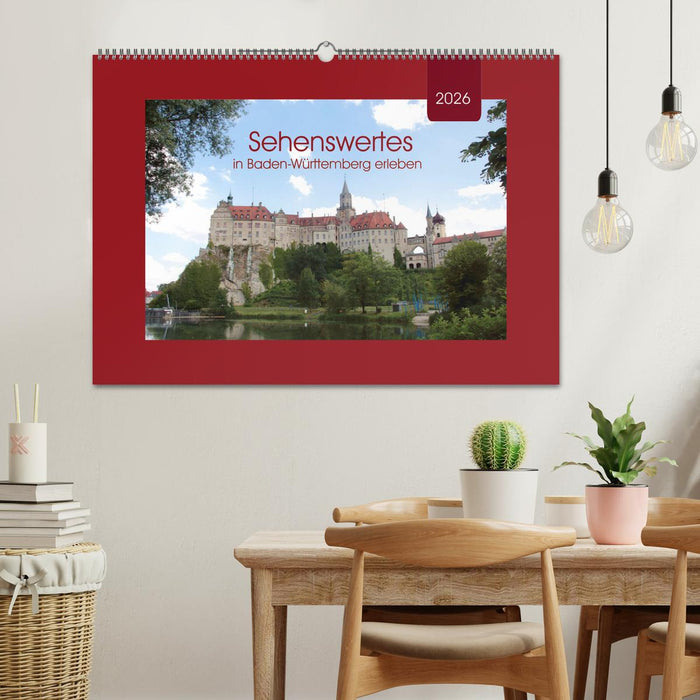 Sehenswertes in Baden-Württemberg erleben (CALVENDO Wandkalender 2026)