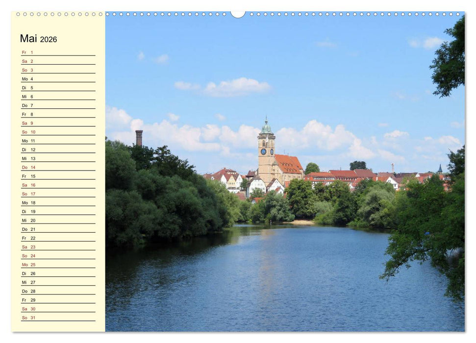 Sehenswertes in Baden-Württemberg erleben (CALVENDO Wandkalender 2026)
