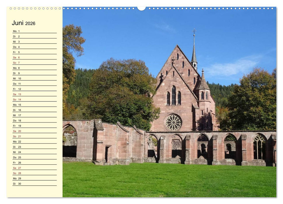 Sehenswertes in Baden-Württemberg erleben (CALVENDO Wandkalender 2026)