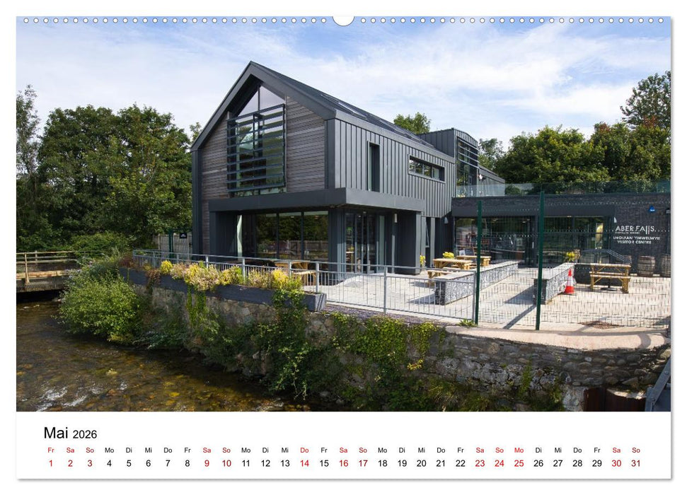 Wales Land der Sehenswürdigkeiten, Landschaften und Natur (CALVENDO Wandkalender 2026)