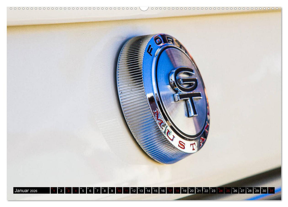 Ford Mustang - Die Legende (CALVENDO Wandkalender 2026)