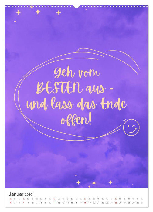 Freudvoll durchs Jahr! (CALVENDO Premium Wandkalender 2026)