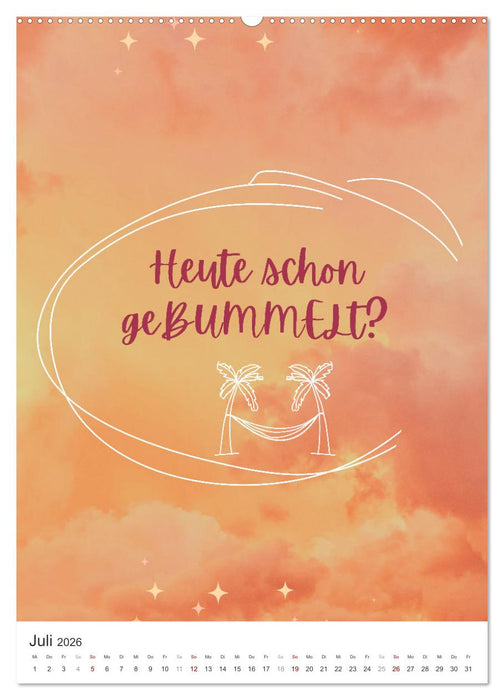 Freudvoll durchs Jahr! (CALVENDO Premium Wandkalender 2026)