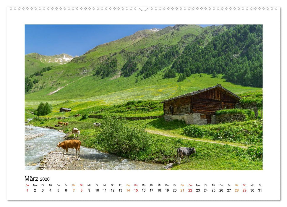 Südtirol - Traumhafte Berge und Seen im Norden Italiens (CALVENDO Premium Wandkalender 2026)