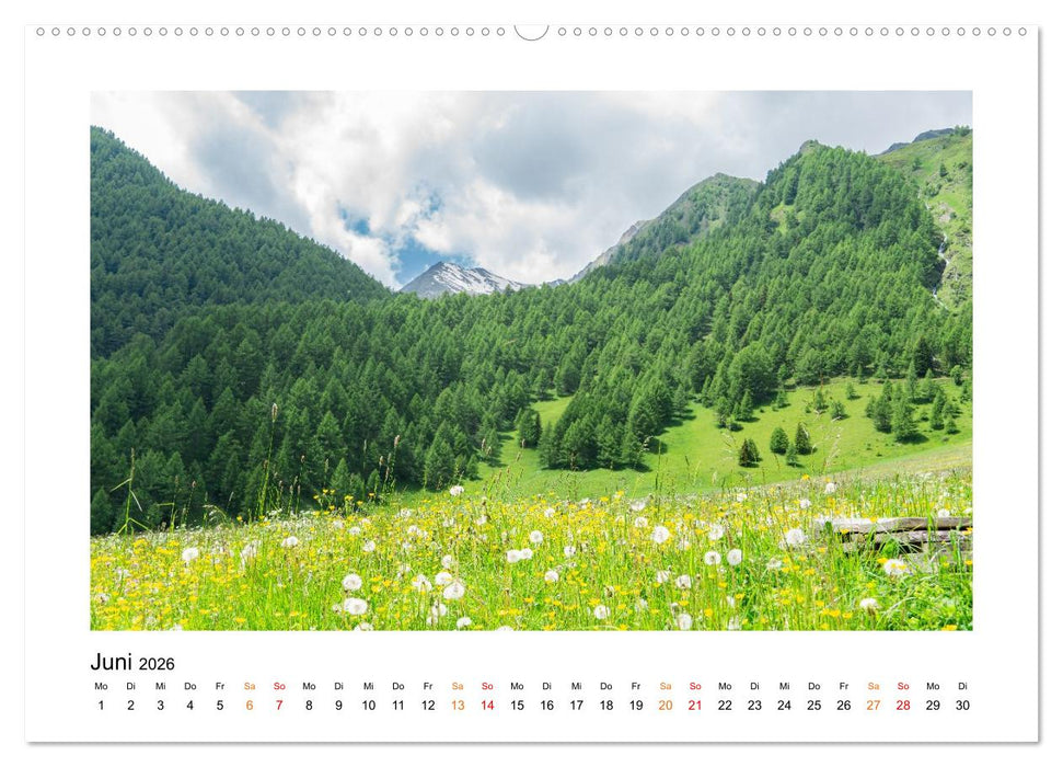 Südtirol - Traumhafte Berge und Seen im Norden Italiens (CALVENDO Premium Wandkalender 2026)
