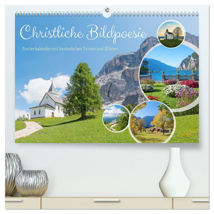 Christliche Bildpoesie 2026 (CALVENDO Premium Wandkalender 2026)