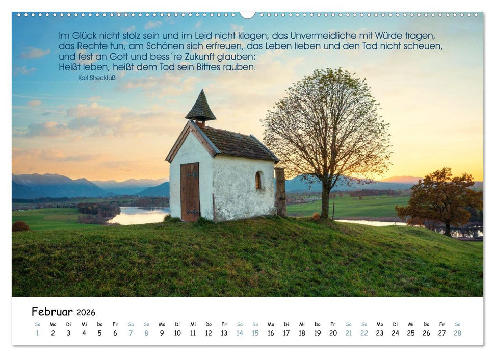 Christliche Bildpoesie 2026 (CALVENDO Premium Wandkalender 2026)