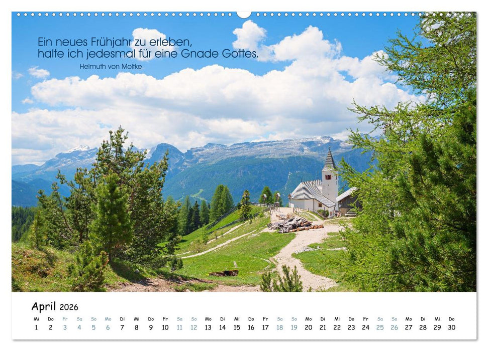 Christliche Bildpoesie 2026 (CALVENDO Premium Wandkalender 2026)