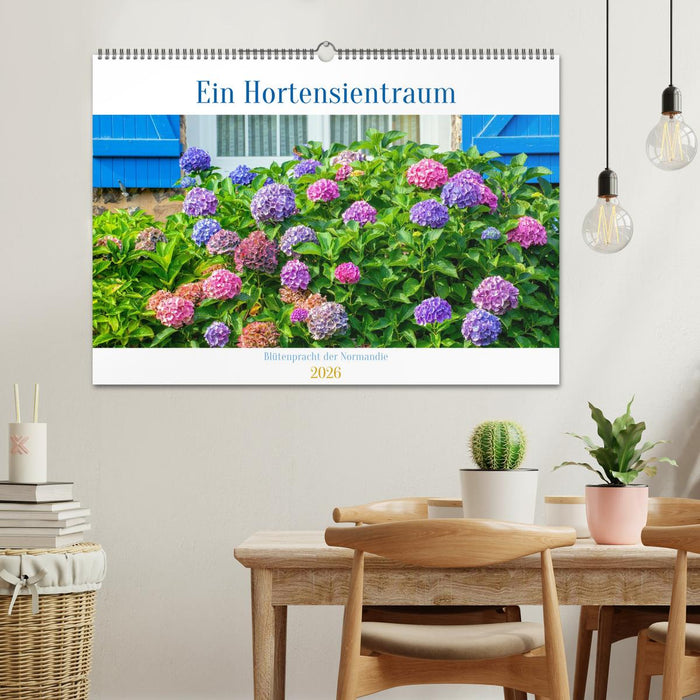 Ein Hortensientraum (CALVENDO Wandkalender 2026)