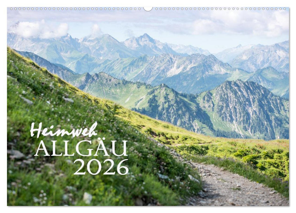 Heimweh Allgäu 2026 (CALVENDO Wandkalender 2026)
