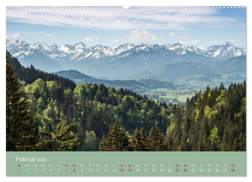 Heimweh Allgäu 2026 (CALVENDO Wandkalender 2026)