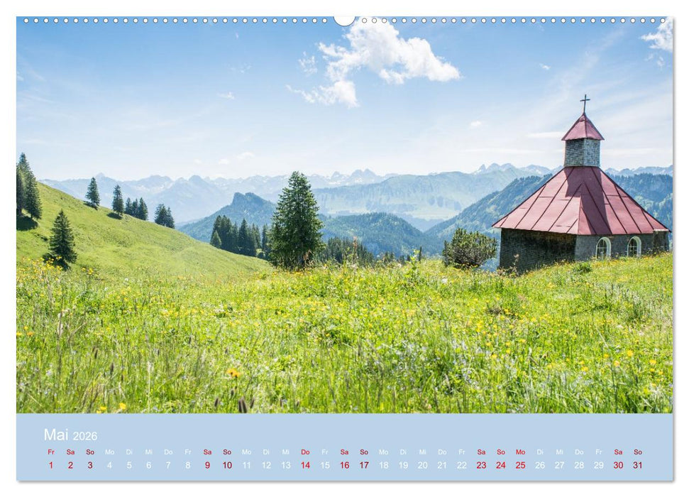 Heimweh Allgäu 2026 (CALVENDO Wandkalender 2026)