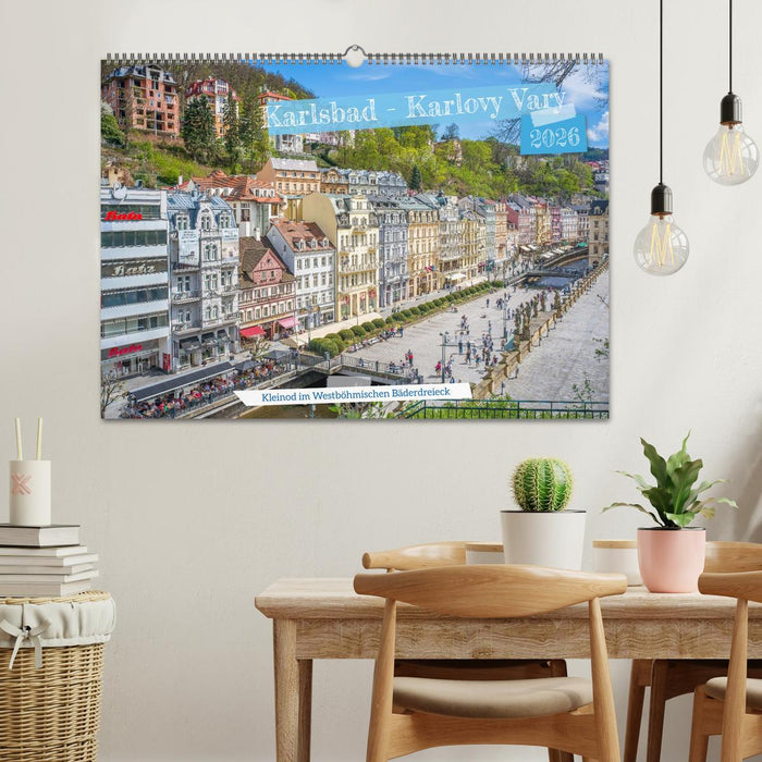 Karlsbad / Karlovy Vary - Kleinod im Westböhmischen Bäderdreieck (CALVENDO Wandkalender 2026)