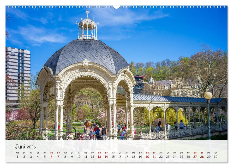 Karlsbad / Karlovy Vary - Kleinod im Westböhmischen Bäderdreieck (CALVENDO Wandkalender 2026)