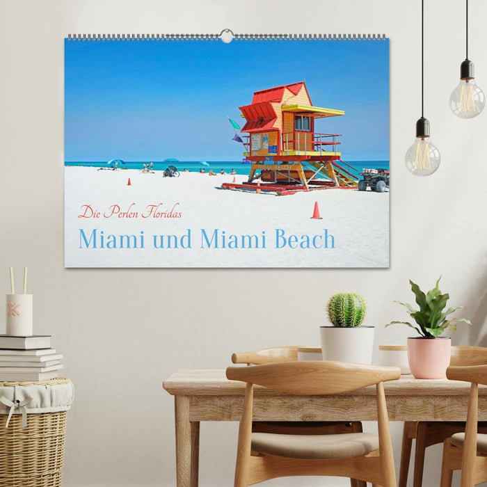 Miami und Miami Beach (CALVENDO Wandkalender 2026)