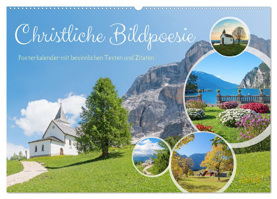 Christliche Bildpoesie 2026 (CALVENDO Wandkalender 2026)