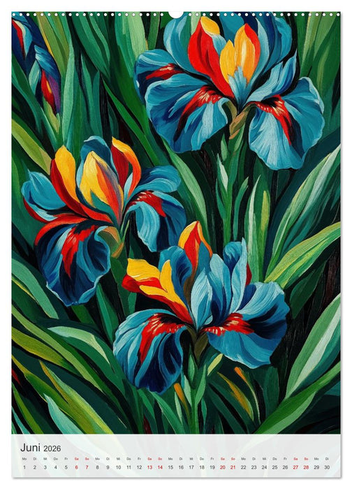 EXPRESSIONISMUS Neu Erleben Ein KI-Kunstkalender (CALVENDO Premium Wandkalender 2026)