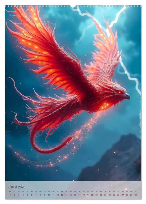 Slawische Mythologie - Götter, Helden und Monster (CALVENDO Wandkalender 2026)