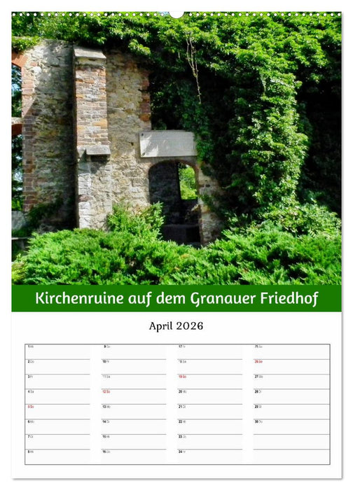 Naturschönheiten aus Halle (Saale) (CALVENDO Wandkalender 2026)