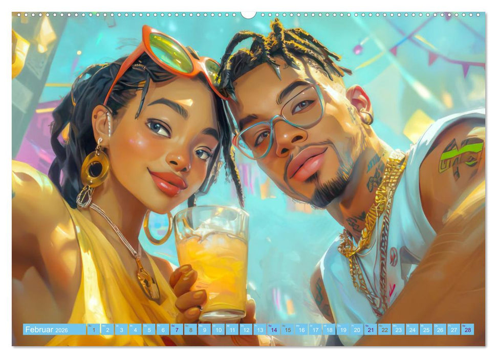 Feiern und Musik - Beschwingt dabei (CALVENDO Wandkalender 2026)