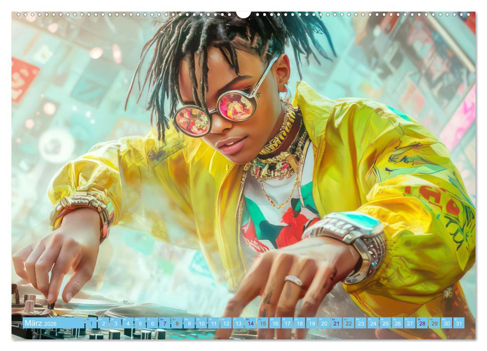 Feiern und Musik - Beschwingt dabei (CALVENDO Wandkalender 2026)