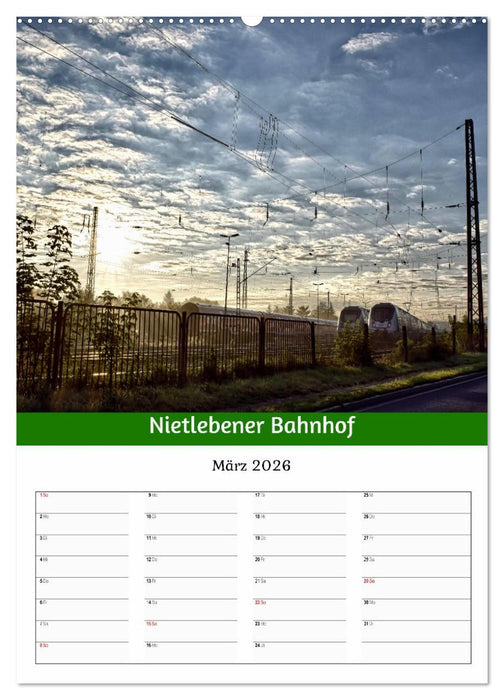 Naturschönheiten aus Halle (Saale) (CALVENDO Premium Wandkalender 2026)