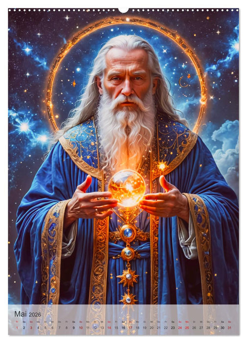 Slawische Mythologie - Götter, Helden und Monster (CALVENDO Premium Wandkalender 2026)