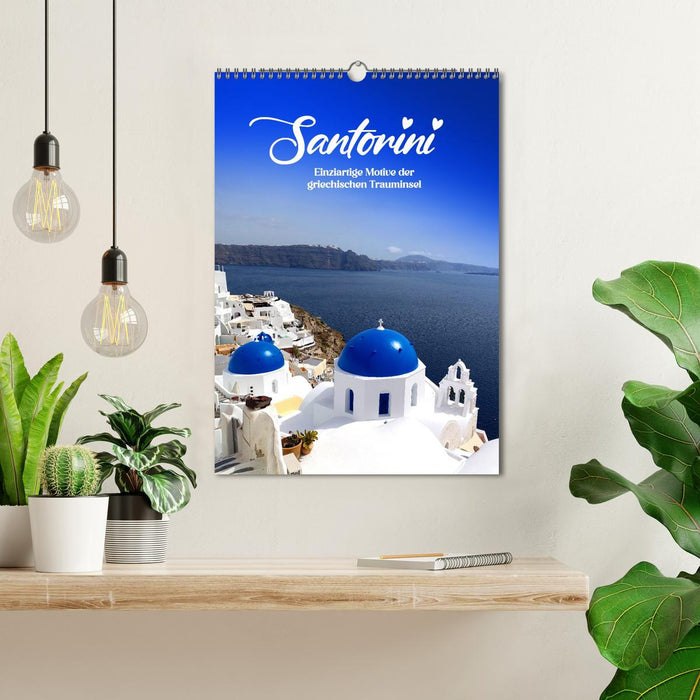 SANTORIN – Einziartige Motive der griechischen Trauminsel (CALVENDO Wandkalender 2026)