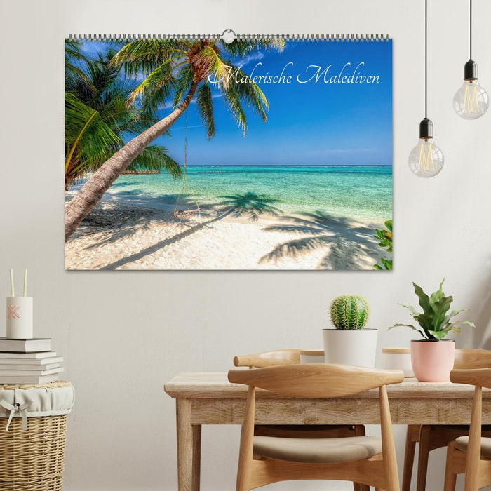 Malerische Malediven (CALVENDO Wandkalender 2026)