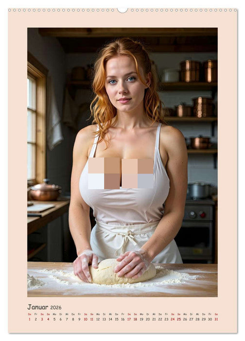 Scharf auf Arbeit (CALVENDO Wandkalender 2026)