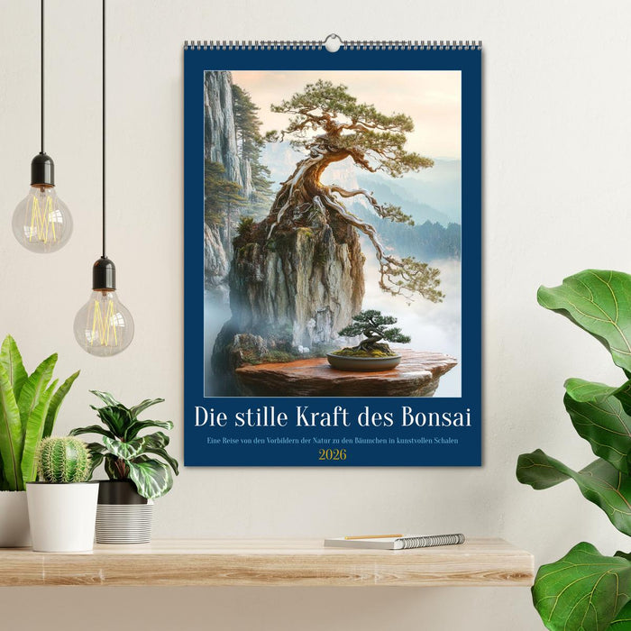 Die stille Kraft des Bonsai (CALVENDO Wandkalender 2026)