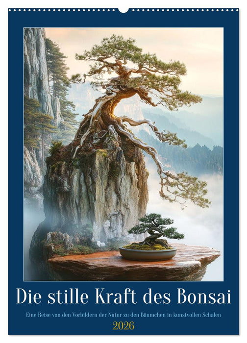 Die stille Kraft des Bonsai (CALVENDO Wandkalender 2026)