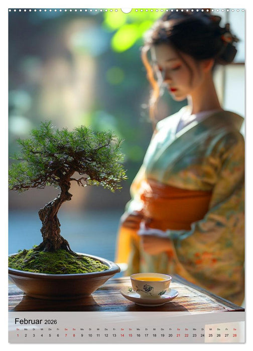 Die stille Kraft des Bonsai (CALVENDO Wandkalender 2026)