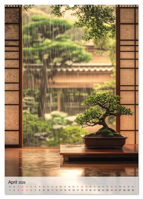 Die stille Kraft des Bonsai (CALVENDO Wandkalender 2026)