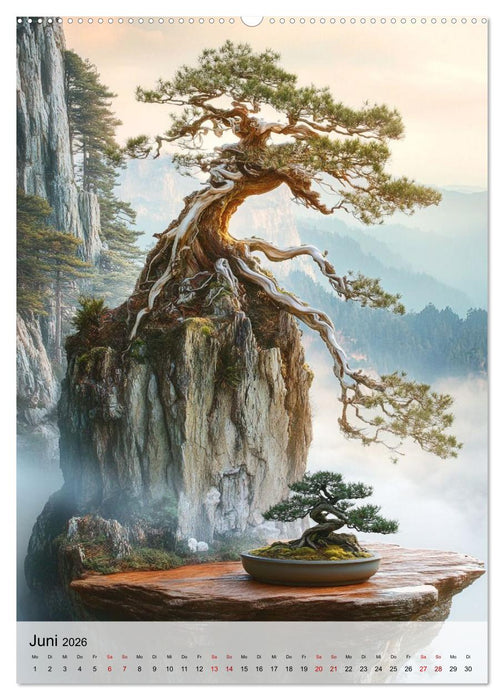 Die stille Kraft des Bonsai (CALVENDO Wandkalender 2026)