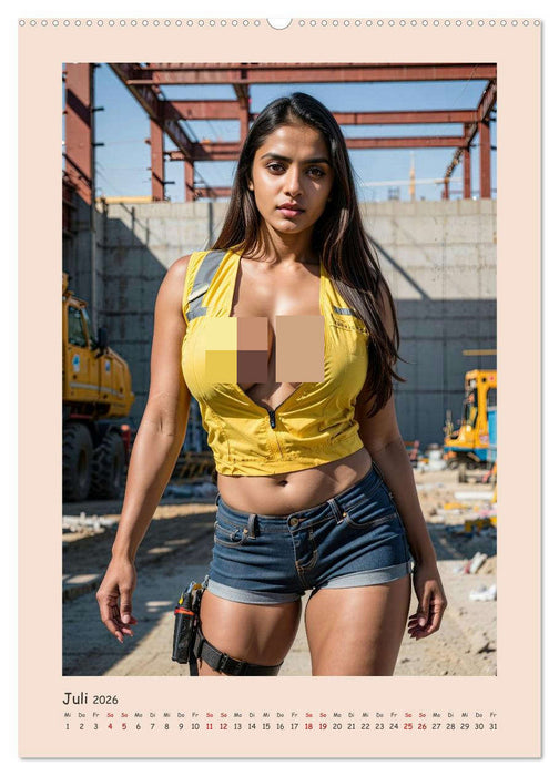 Scharf auf Arbeit (CALVENDO Premium Wandkalender 2026)