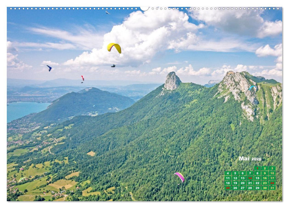 Paragliding: Der Traum vom Fliegen (CALVENDO Wandkalender 2026)