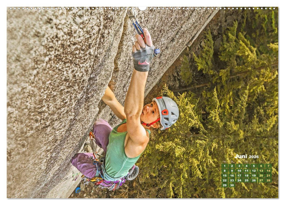 Bouldern: Klettern extrem (CALVENDO Wandkalender 2026)